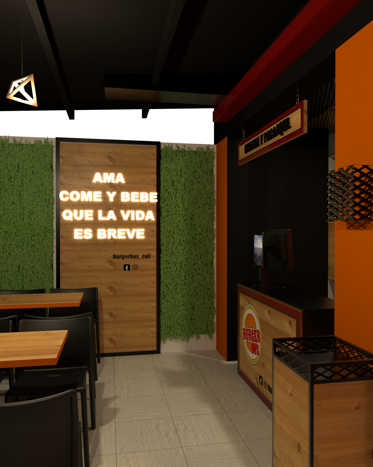 Restaurante Burger Box Cali - Sede Aranjuez - Imagen 4
